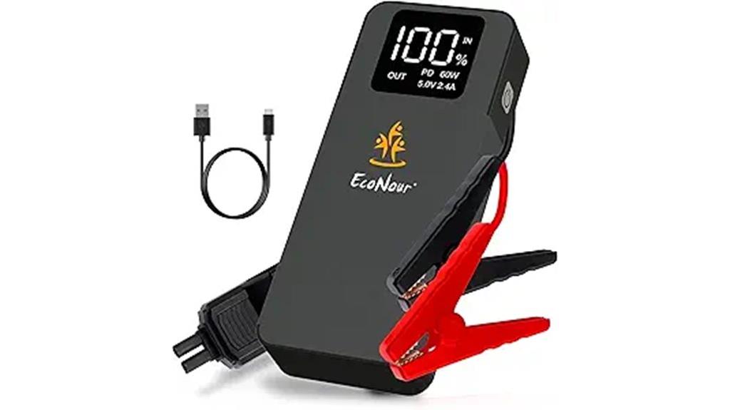 powerful portable jump starter