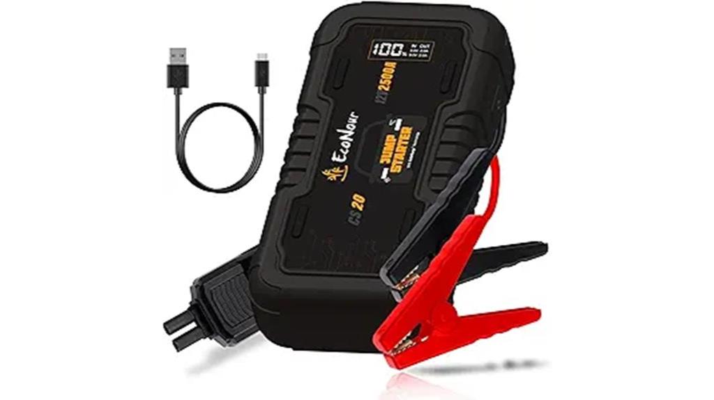 powerful portable jump starter