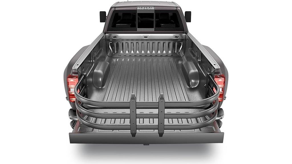 retractable aluminum tailgate extender