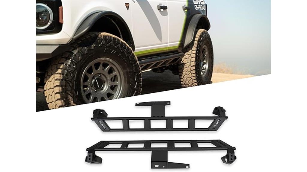 rock sliders for bronco