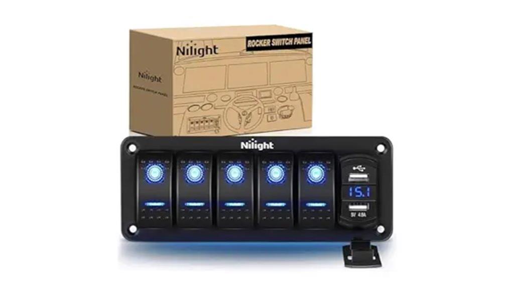 rocker switch panel kit