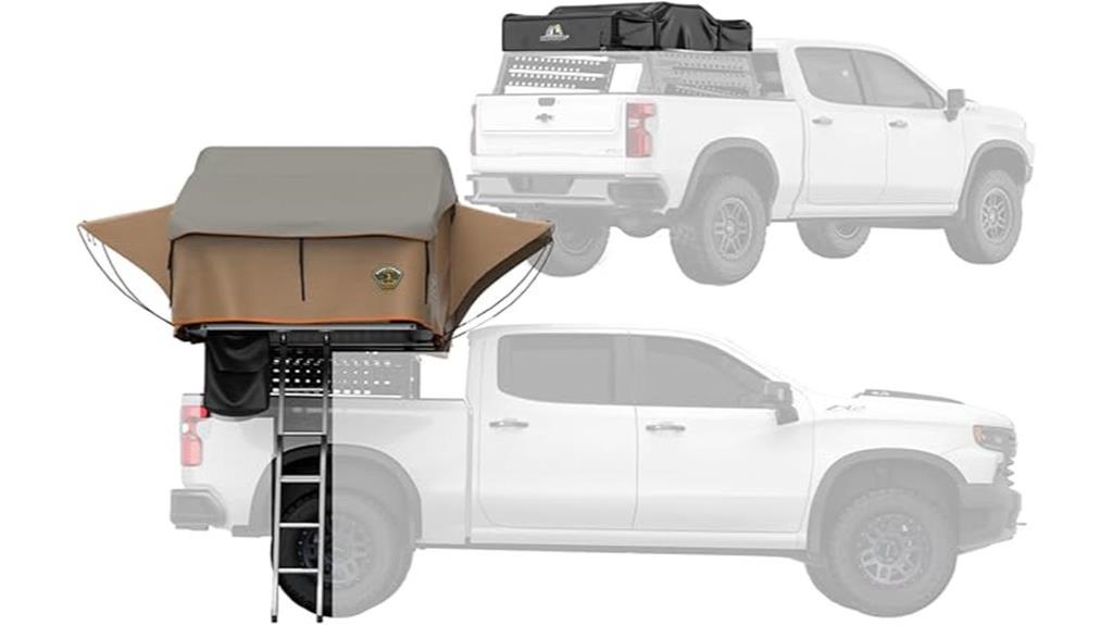 rooftop tent for three