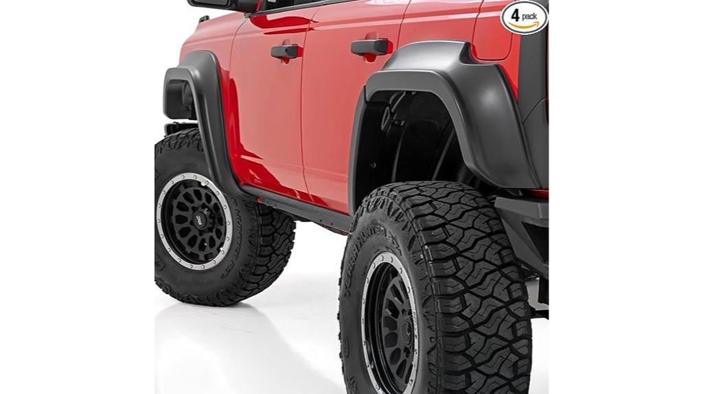 rough country bronco fender flares