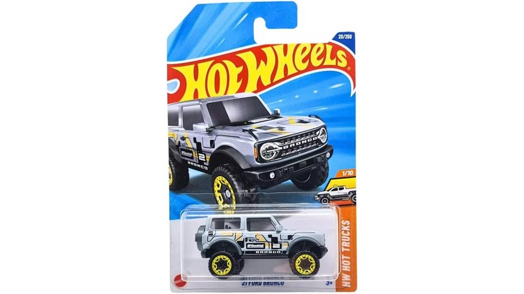 silver 21 ford bronco