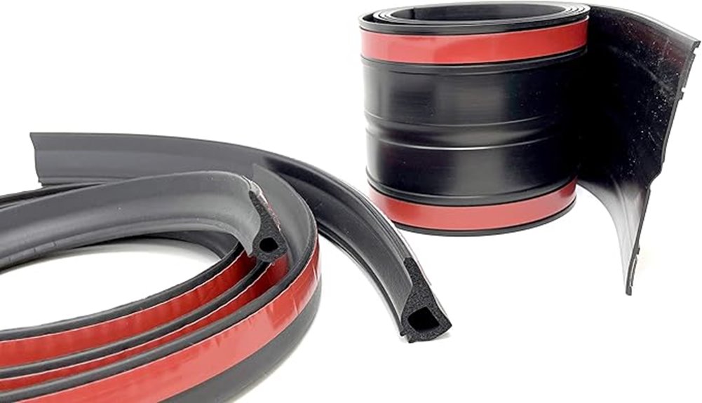 tailgate gap cover seal