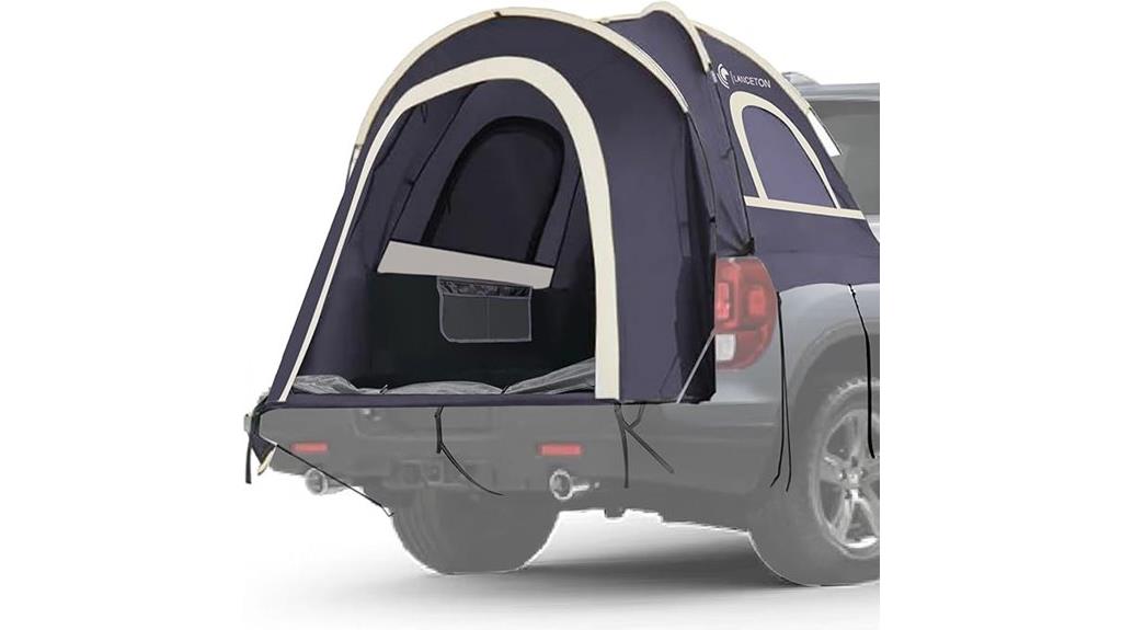 truck bed camping tent