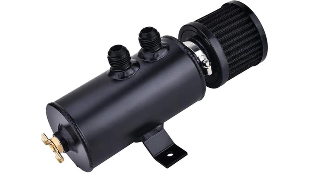 universal baffled oil catch