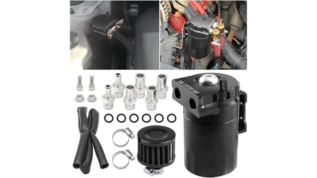 universal oil catch can