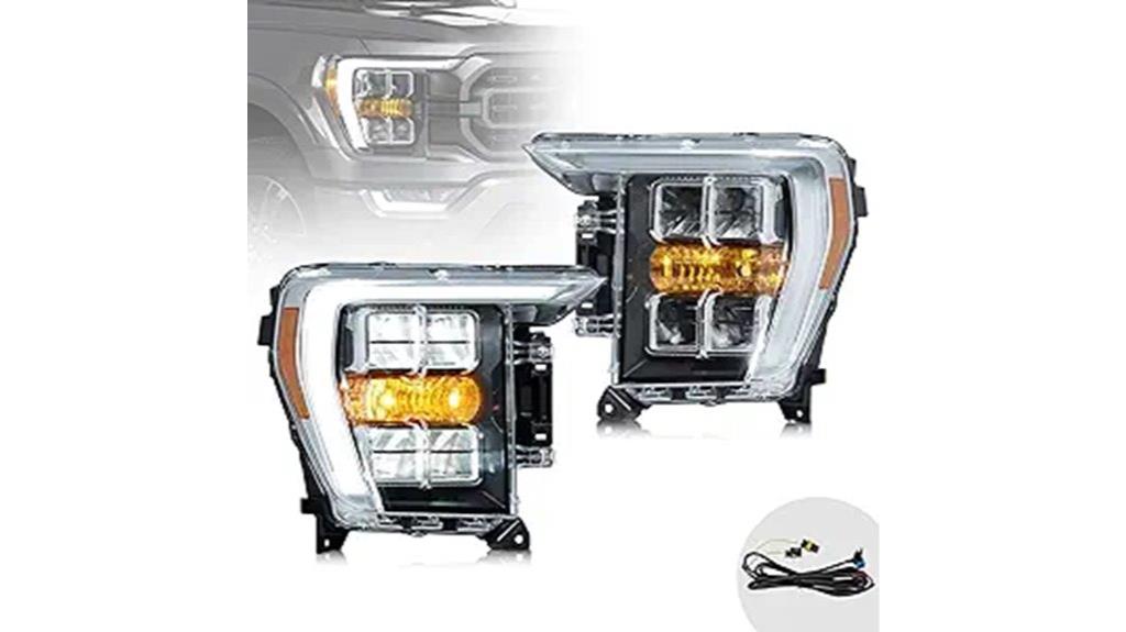vland led headlights f150