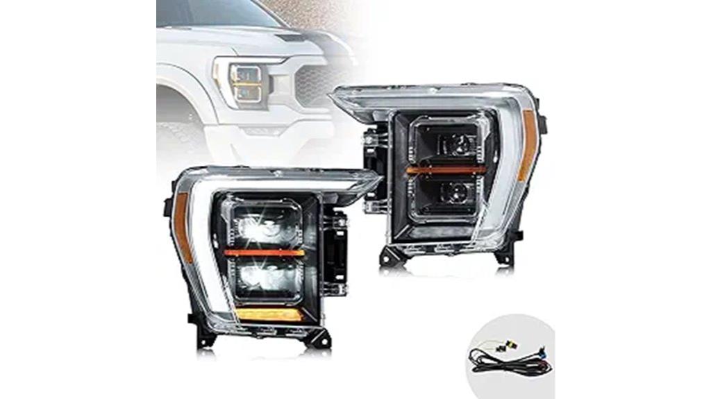 vland led projector headlights f150