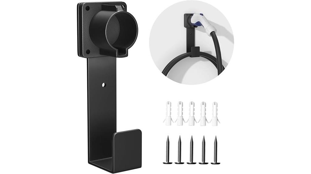 wall mount ev charger dock