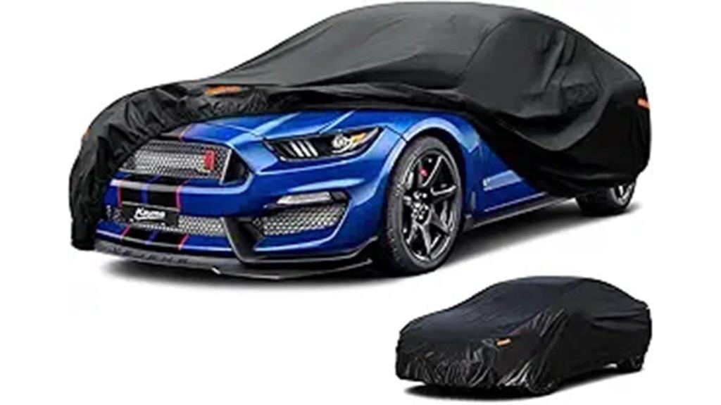 waterproof car cover layers