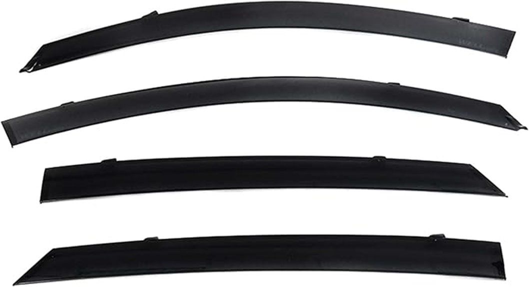 window visors for mustang