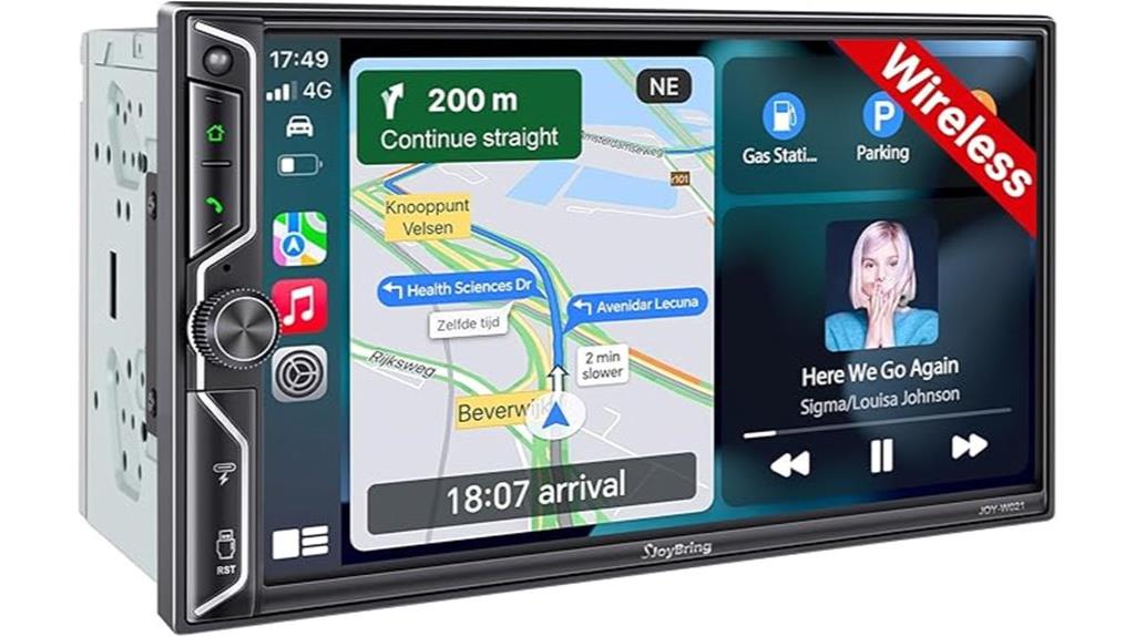 wireless carplay and android auto