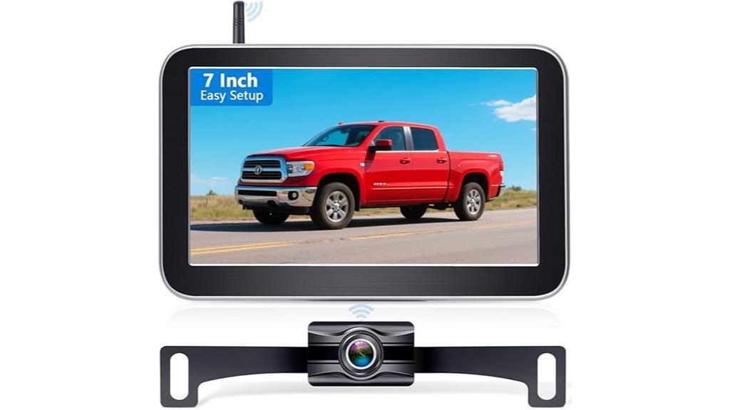 wireless truck backup camera